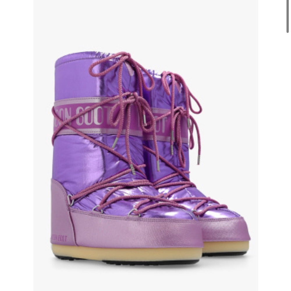 Moon Boot Women's Purple Snow Boots